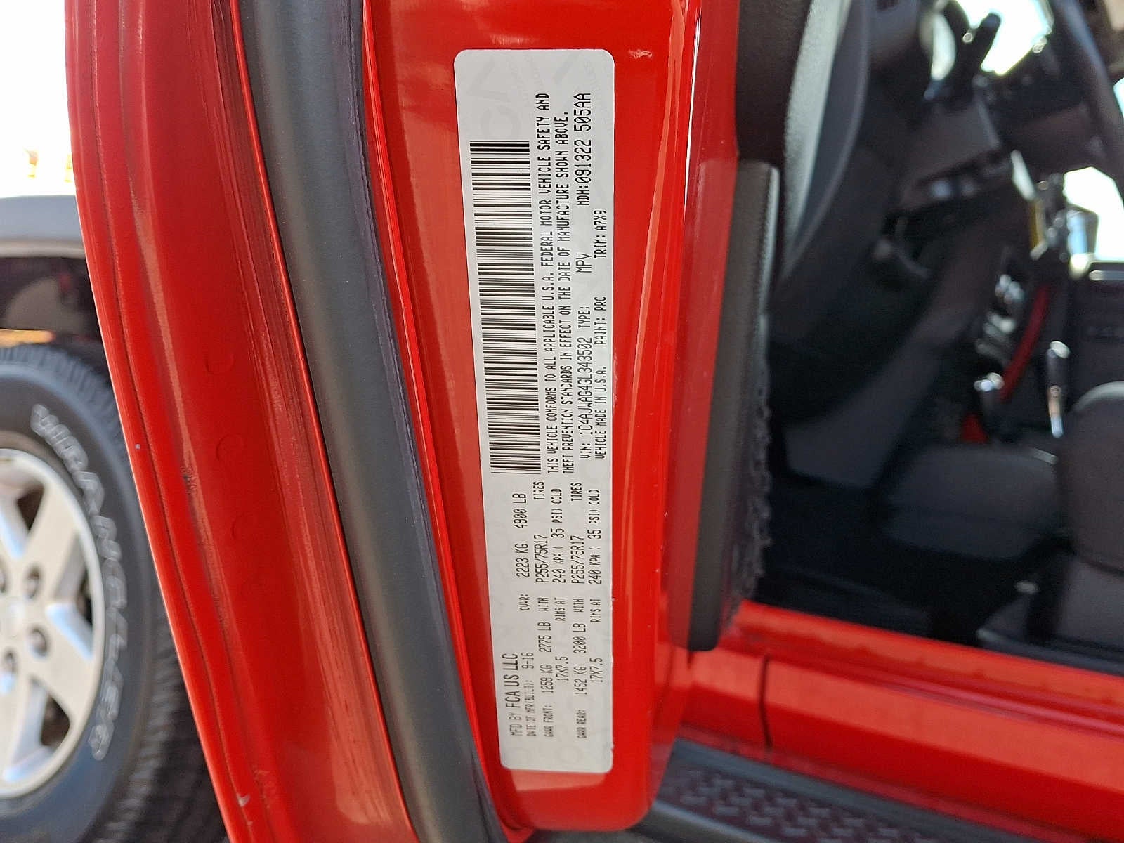 2016 Jeep Wrangler Sport