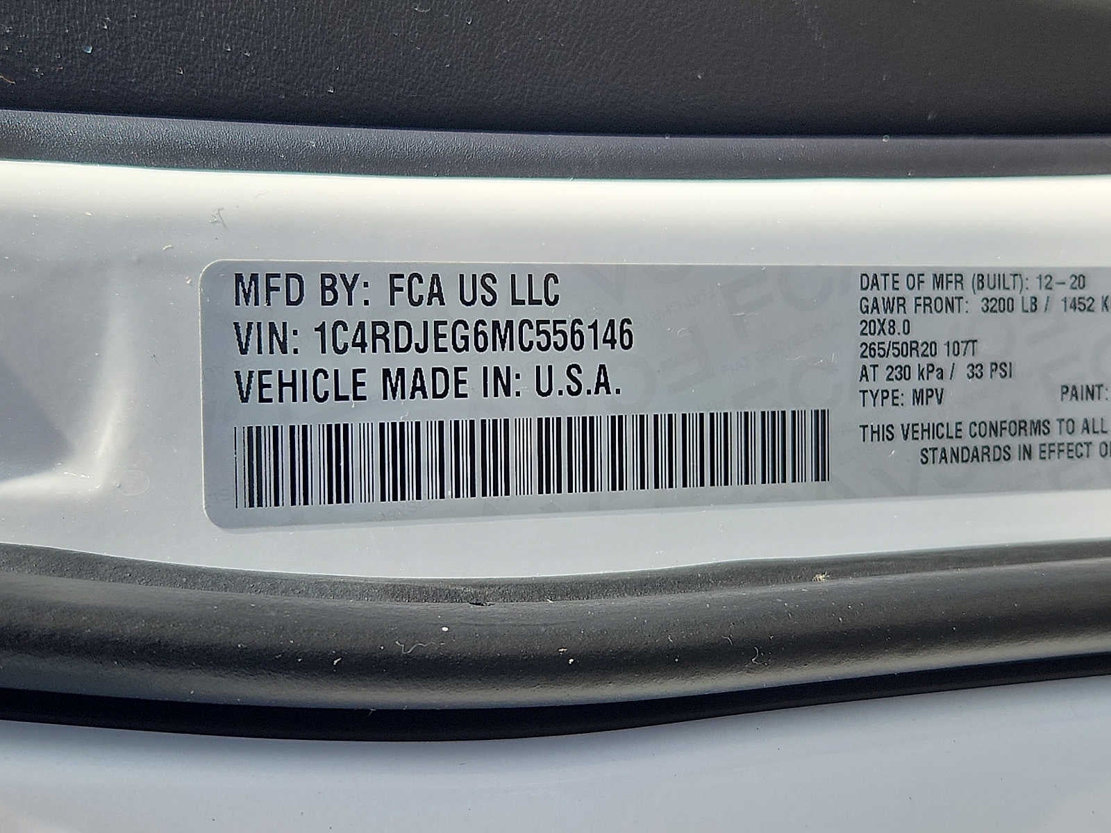 2021 Dodge Durango Citadel