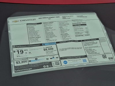 2026 Chevrolet Corvette Stingray 1LT