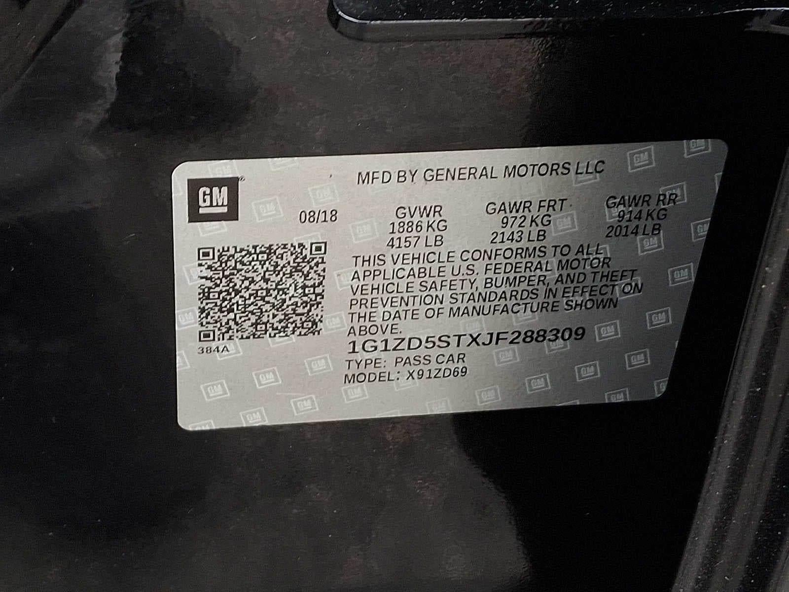 2018 Chevrolet Malibu LT