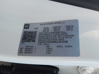 2022 Chevrolet Colorado LT