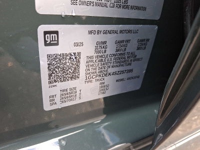 2025 Chevrolet Silverado 1500 LT