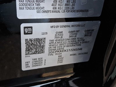 2026 Chevrolet Silverado 1500 LT (2FL)