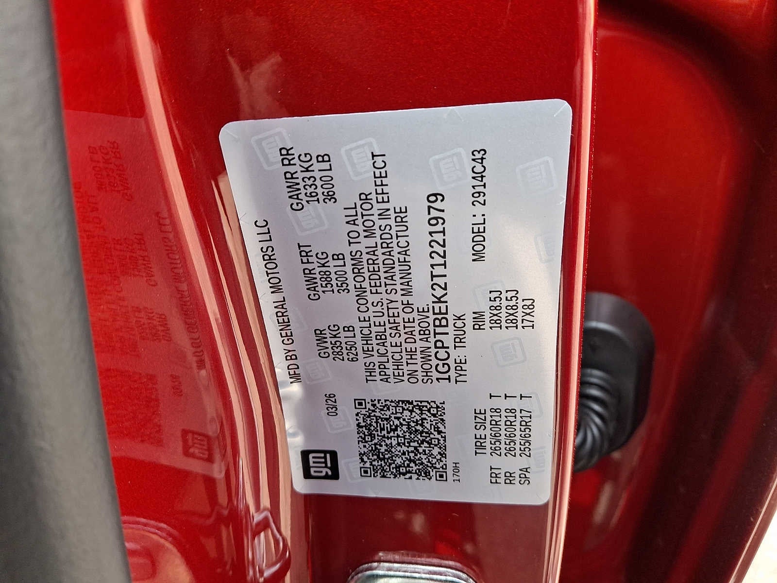 2026 Chevrolet Colorado WT