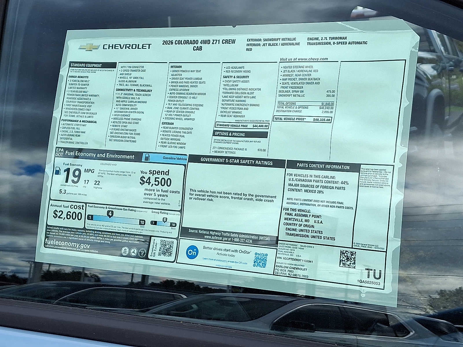 2026 Chevrolet Colorado Z71