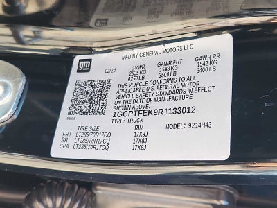 2024 Chevrolet Colorado ZR2