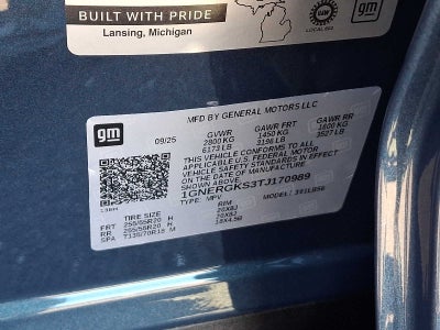 2026 Chevrolet Traverse LT