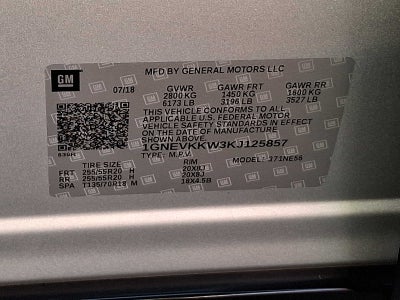 2019 Chevrolet Traverse Premier