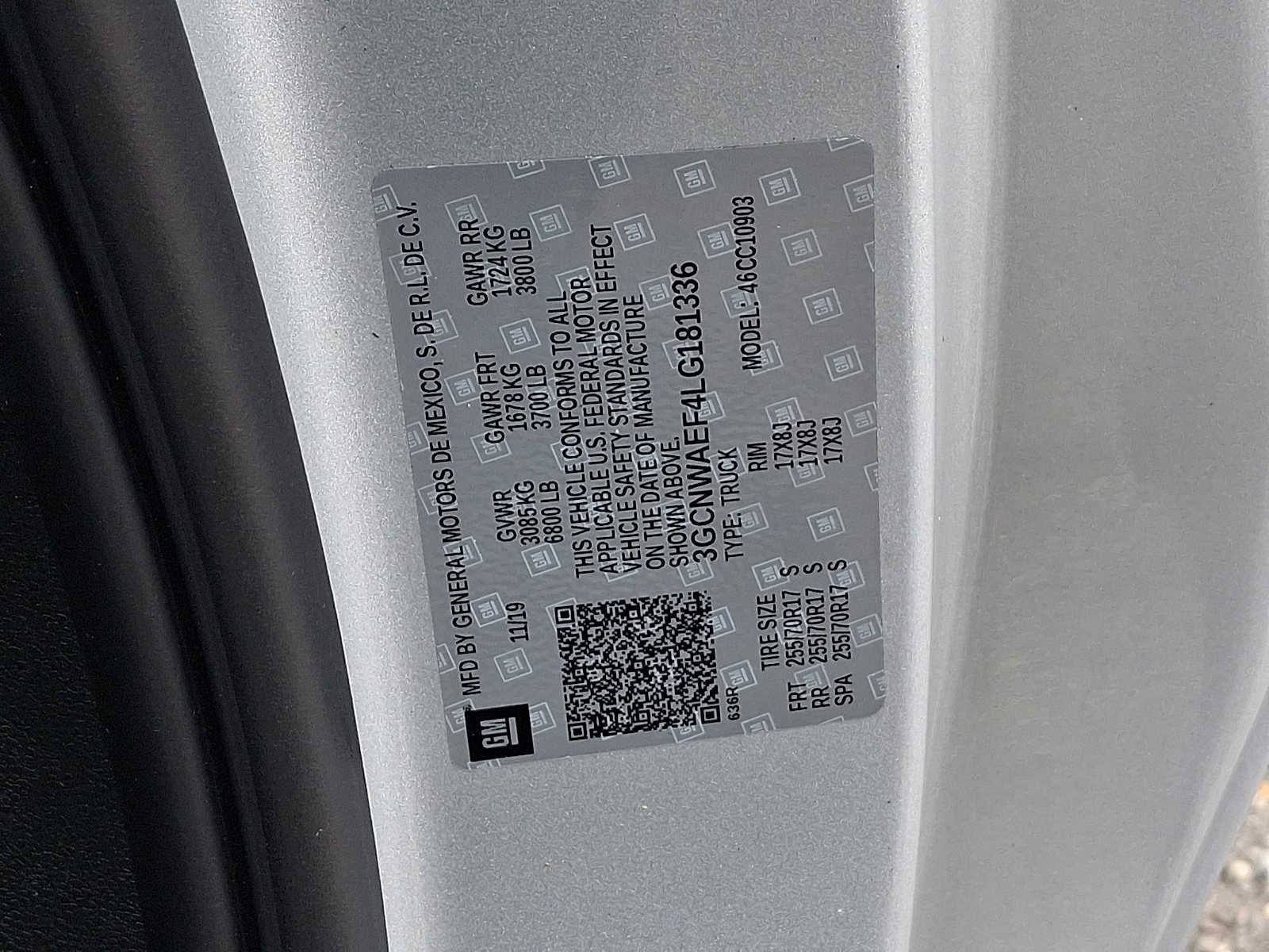 2020 Chevrolet Silverado 1500 WT