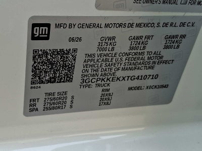 2026 Chevrolet Silverado 1500 LT (2FL)