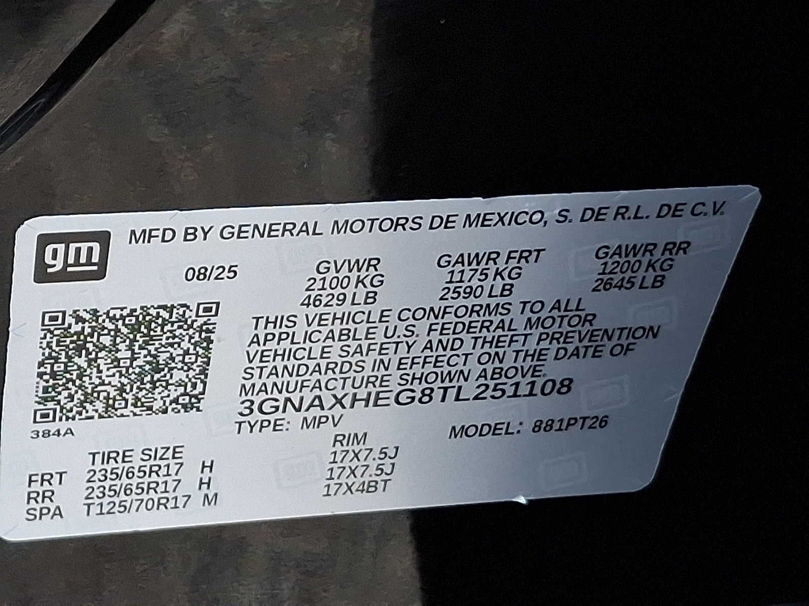 2026 Chevrolet Equinox LT