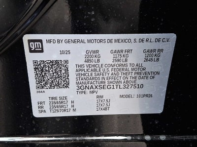 2026 Chevrolet Equinox ACTIV