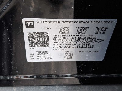 2026 Chevrolet Equinox ACTIV