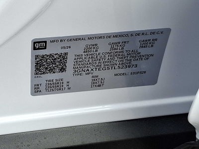 2026 Chevrolet Equinox RS