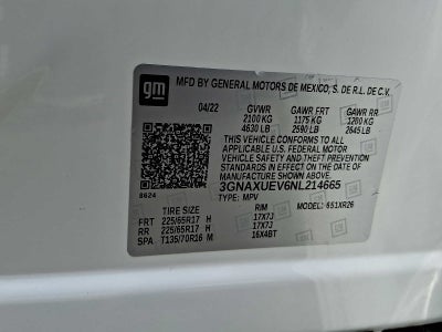 2022 Chevrolet Equinox LT
