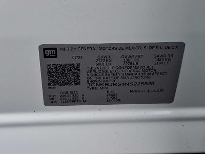 2022 Chevrolet Blazer 3LT