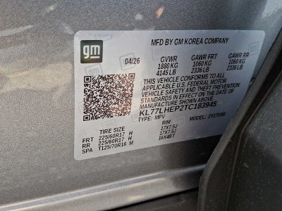 2026 Chevrolet Trax LT