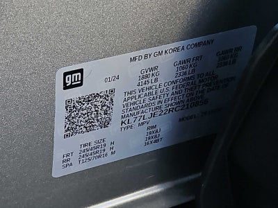2024 Chevrolet Trax 2RS