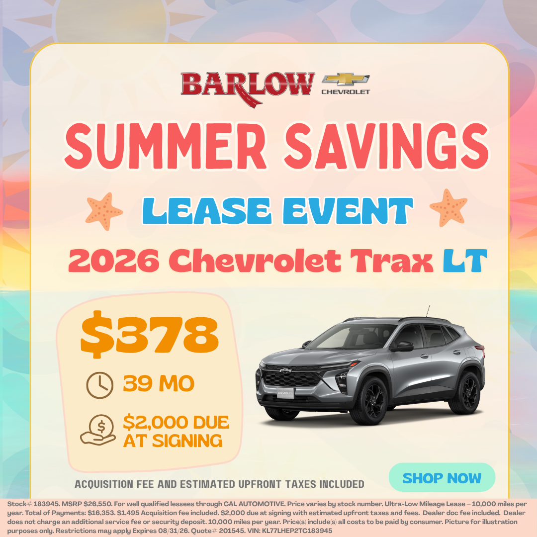 2026 CHEVROLET TRAX