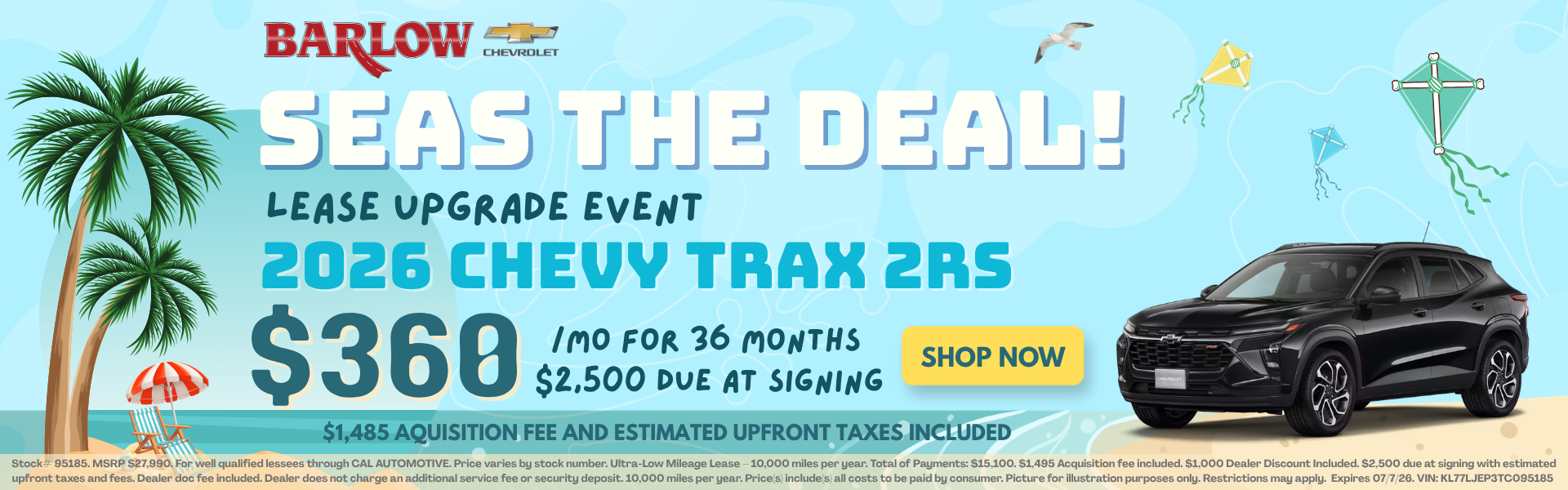 New 2026 Chevrolet Trax 2RS 