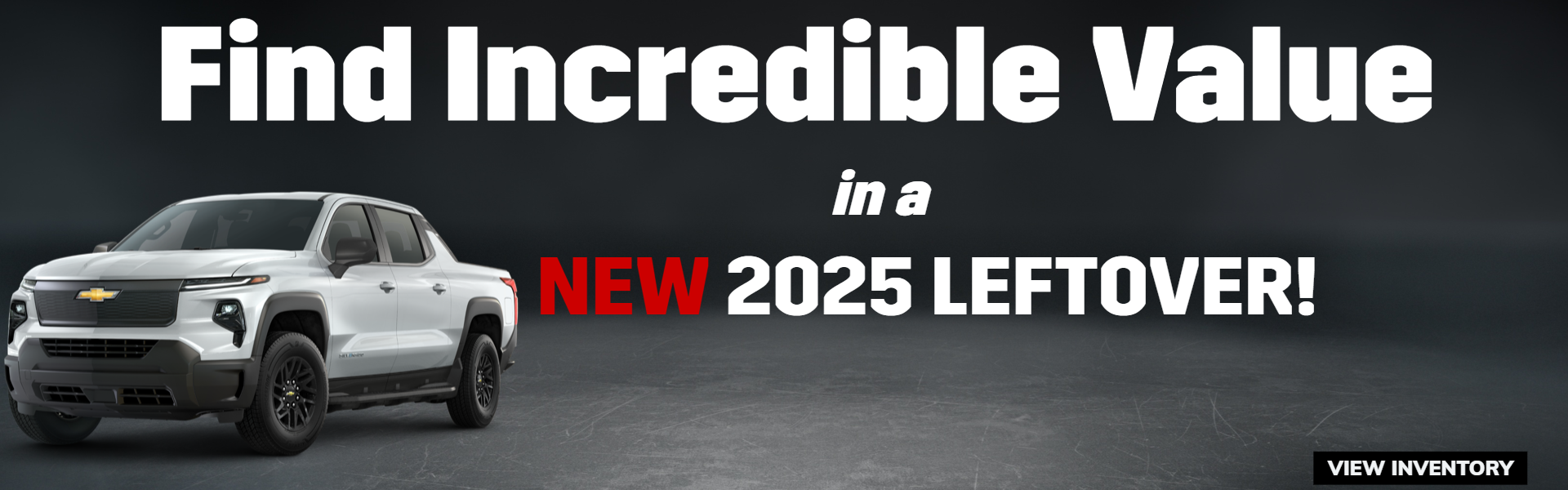 Find Incredible Value in a 2025 Leftover!